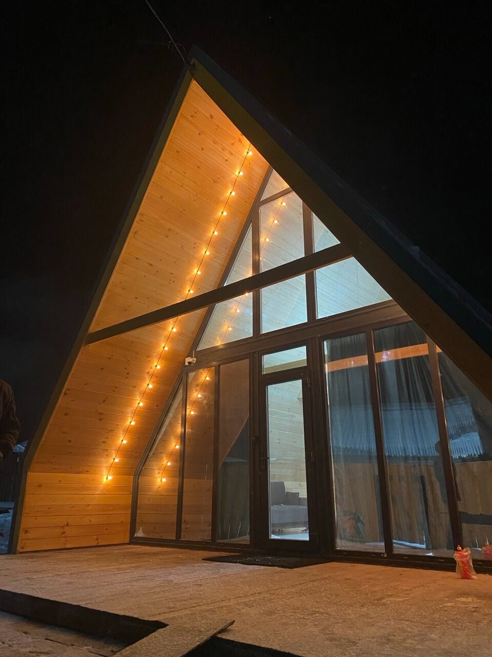 A-frame — панорамный фасад